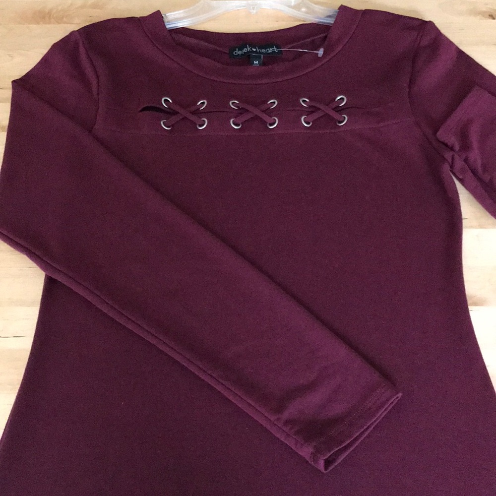 Burgundy Dress for teen